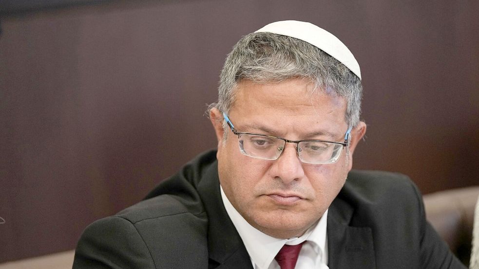 Der israelische Polizeiminister Itamar Ben-Gvir. (Archivbild) Foto: Ohad Zwigenberg/AP Pool/dpa