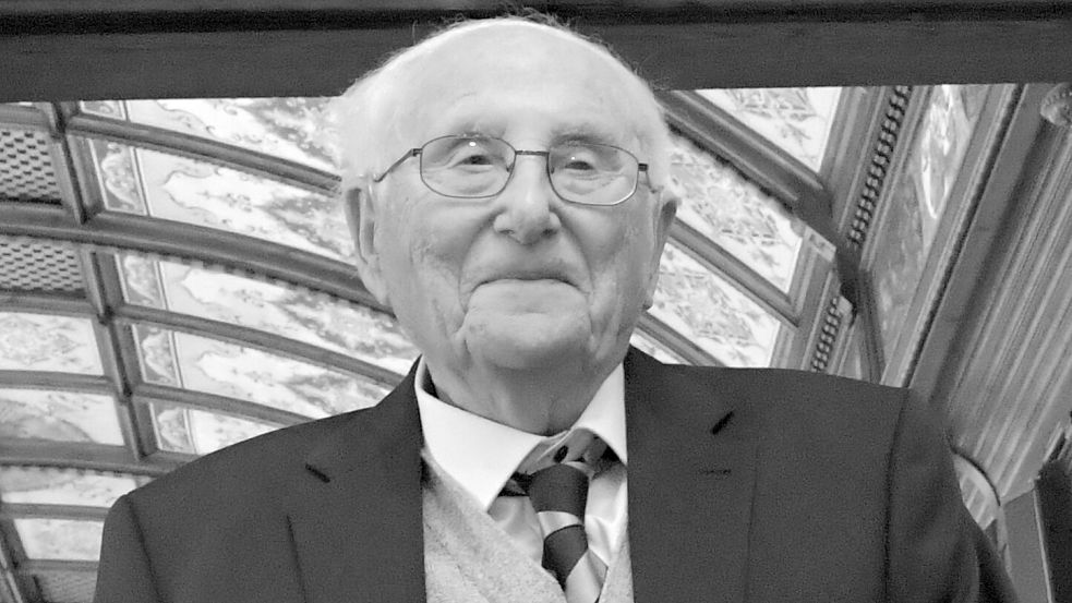 Der Holocaust-Überlebende Albrecht Weinberg ist am 12. Mai 2026 gestorben. Der jüngst fertiggestellte Dokumentarfilm „Albrecht Weinberg – Es ist immer in meinem Kopf“ von Güner Yasemin Balci und Jesco Denzel wird gezeigt. Foto: Klaus Ortgies/Archiv