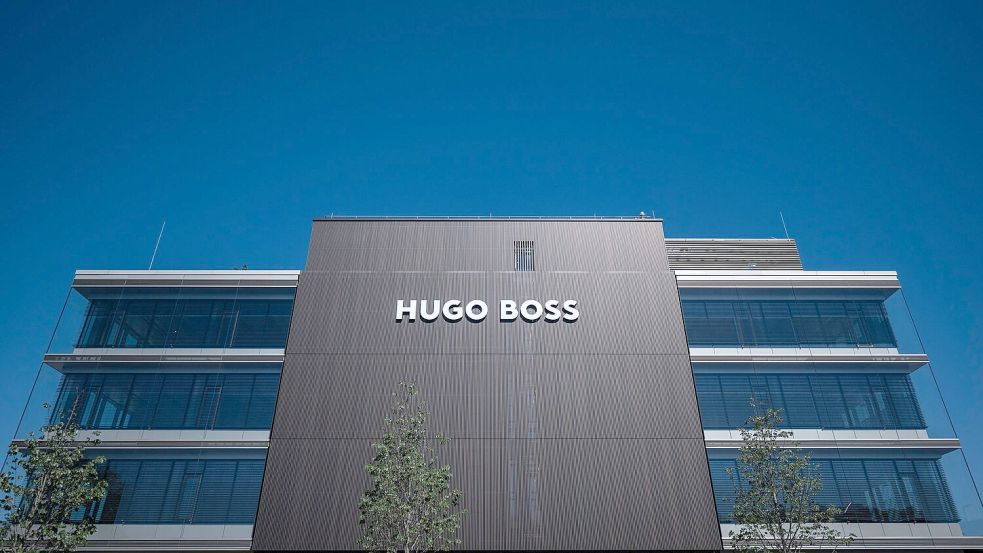 Blick auf den Firmensitz der Hugo Boss AG in Metzingen. Foto: Marijan Murat