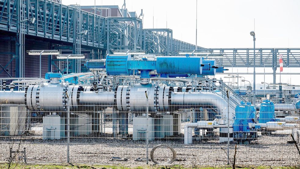 Gasspeicher: Historischer Tiefstand in einem August Foto: Hauke-Christian Dittrich