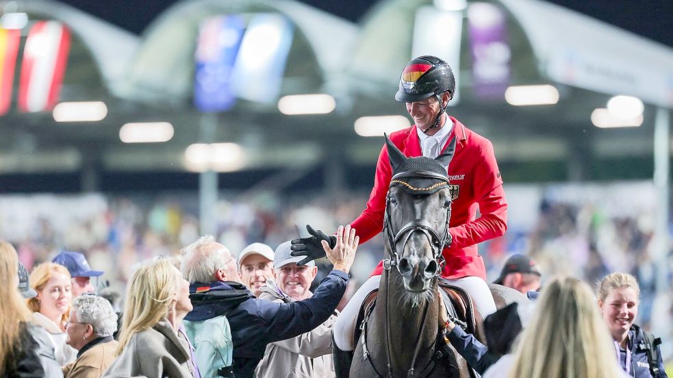 Daniel Deußer sichert vorzeitig Gold. Foto: Rolf Vennenbernd
