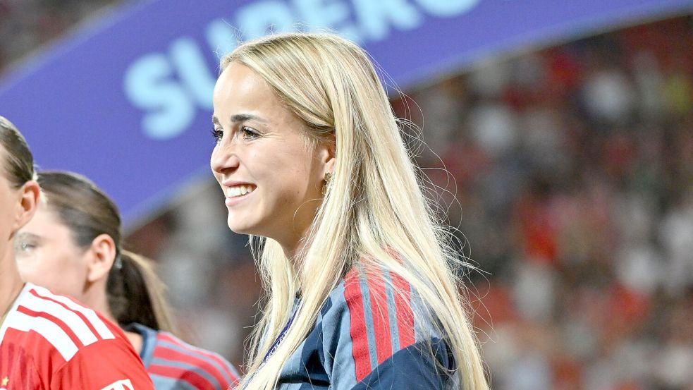 Giulia Gwinn ist eine Führungsspielerin des FC Bayern. (Archivbild) Foto: Peter Kneffel