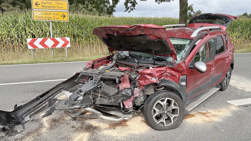 Sieben Personen wurden bei dem Unfall verletzt. Foto: Aiko Recke