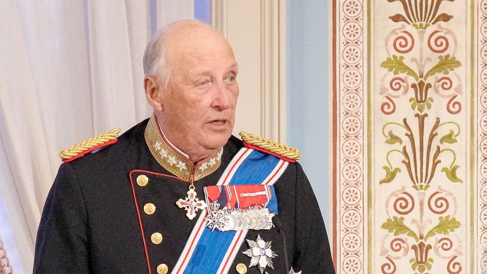 König Harald V. liegt im Krankenhaus. (Archivbild) Foto: Fredrik Varfjell/NTB/dpa