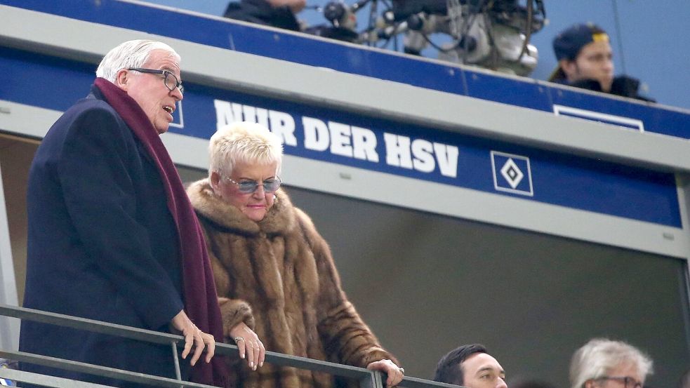 Der HSV lag dem Unternehmer stets am Herzen. (Archivbild) Foto: Christian Charisius