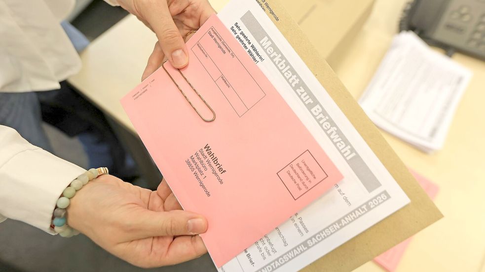 Jeder Bürger kann auf Antrag auch per Brief abstimmen bei der Landtagswahl. Foto: Matthias Bein