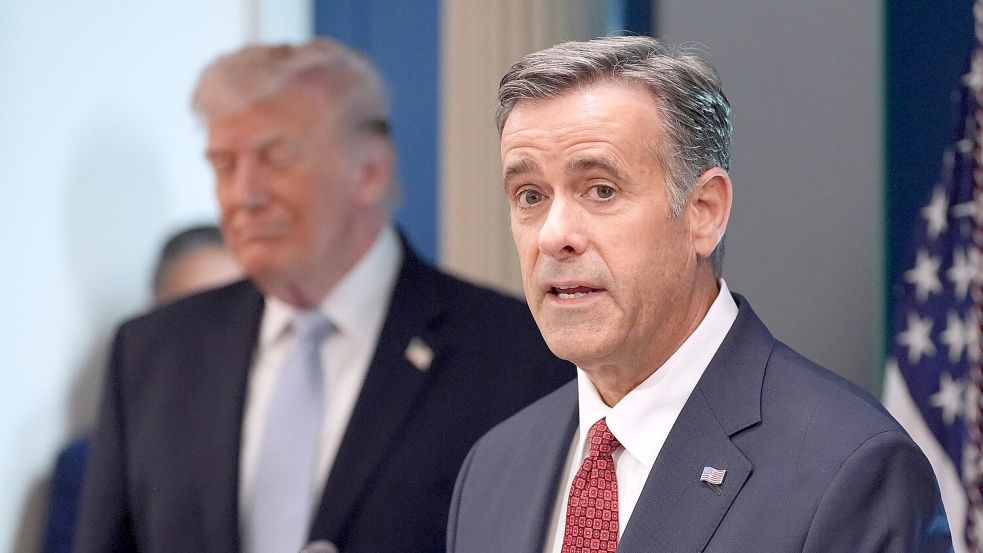 Der Chef des US-Geheimdienstes CIA, John Ratcliffe, ist für Gespräche nach Moskau gereist. (Archivbild) Foto: Alex Brandon