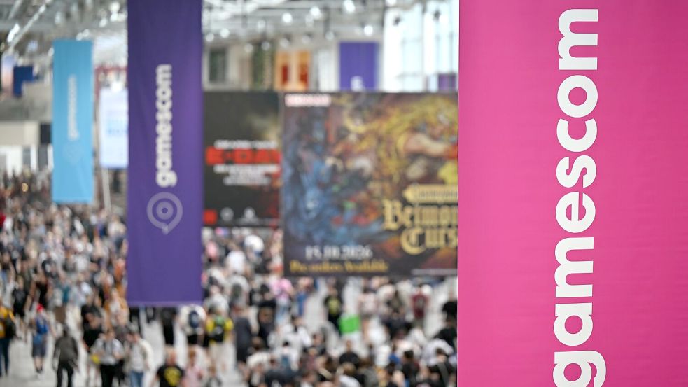 Der Andrang ist groß beim Massenereignis Gamescom. Foto: Wolf von Dewitz/dpa