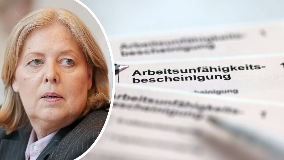 Bärbel Bas appelliert an die CDU, die geplante Attestpflicht ab dem ersten Krankheitstag nochmal zu überdenken. Foto: dpa/Kay Nietfeld, dpa/Jens Büttner
