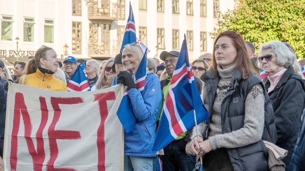 Island stimmt gegen die Wiederaufnahme der EU-Gespräche. (Archivbild) Foto: Marco Di Marco