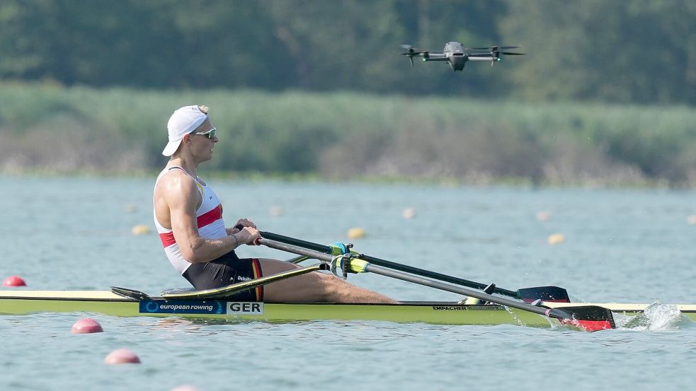 Oliver Zeidler sicherte sich bei der Ruder-WM Gold im Einer. (Archivbild) Foto: Antonio Calanni