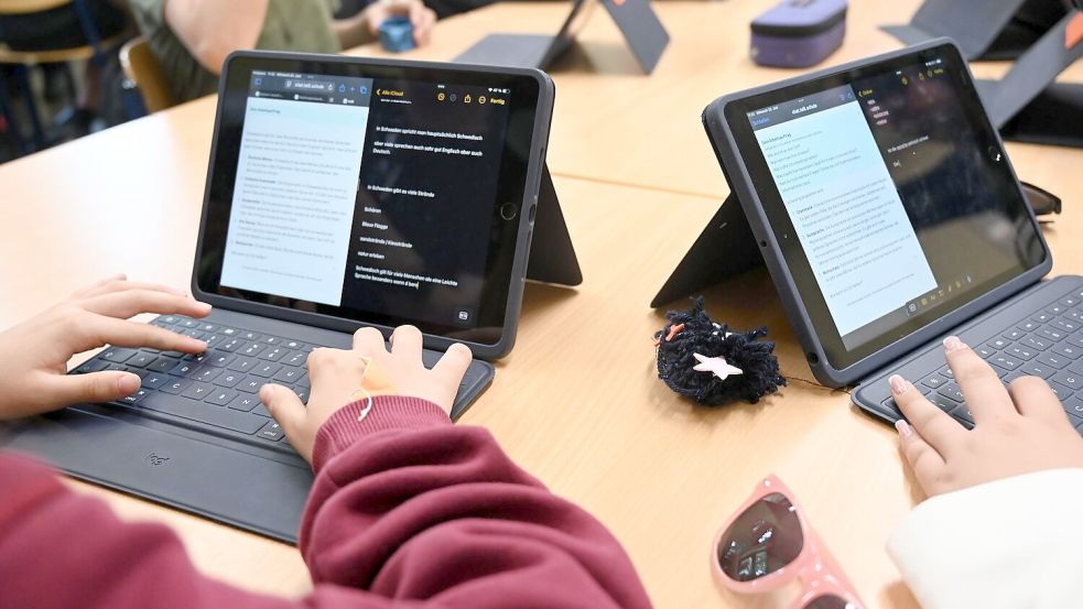 Laut Umfrage nutzen fast alle älteren Schüler KI-Tools. (Symbolbild) Foto: Carmen Jaspersen