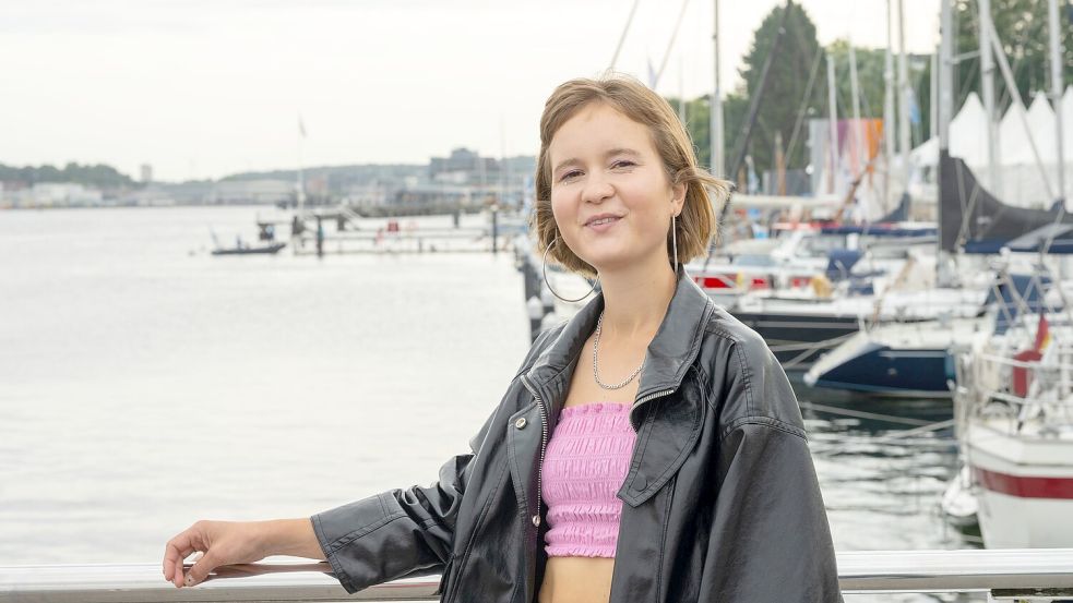 Caroline Wahl im vergangenen Jahr in ihrer Wahlheimat Kiel. Foto: Michael Ruff