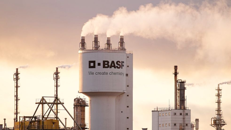 Die BASF betreibt in Ludwigshafen ein großes Chemie-Werk. (Foto:Archiv) Foto: Uwe Anspach