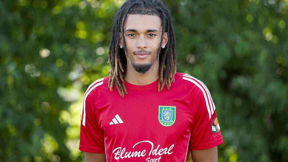 Ramon Issa gelang ein Hattrick binnen sechs Minuten. Foto: Jens Doden/ Emden