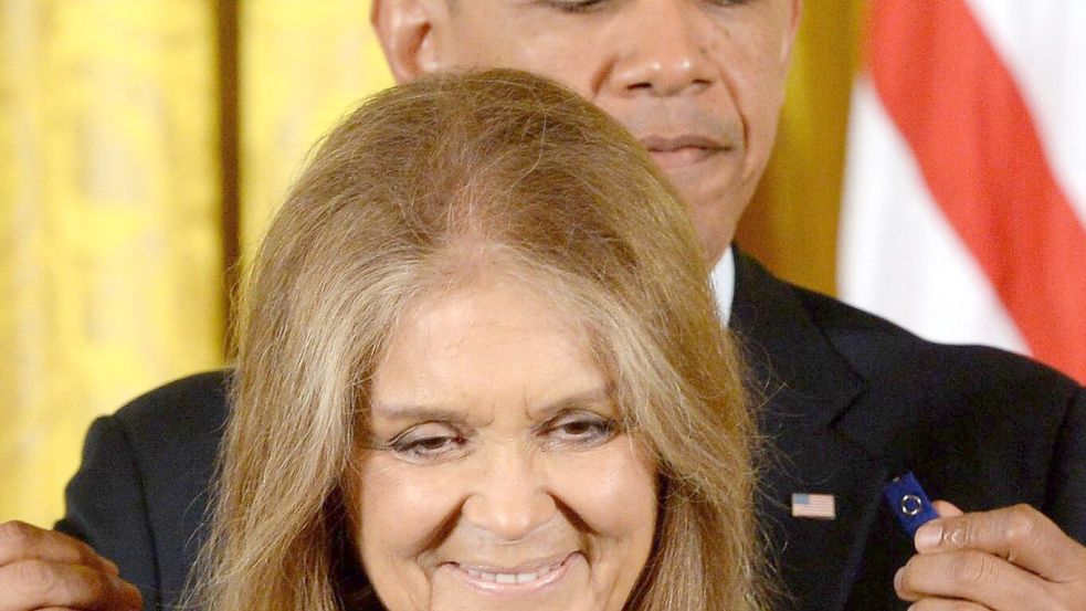 Für ihren jahrzehntelangen Einsatz für Frauen- und Bürgerrechte verlieh ihr der damalige US-Präsident Barack Obama 2013 die Presidential Medal of Freedom, die höchste zivile Auszeichnung der Vereinigten Staaten. Foto: Michael Reynolds