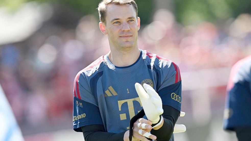 Abschiedstour durch die Bundesliga-Stadien: Manuel Neuer hat sein Karriere-Ende im Sommer 2027 angekündigt. Foto: Angelika Warmuth