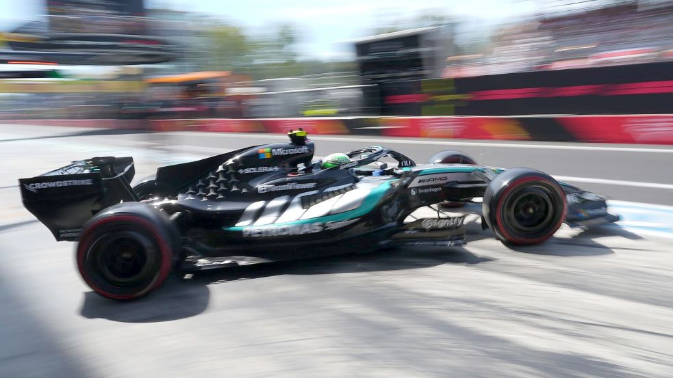 Kimi Antonelli muss vom Ende des Feldes starten. Foto: Antonio Calanni