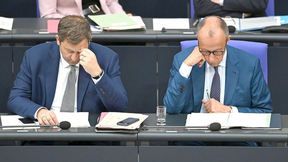 Kanzler und Vizekanzler stehen unter Druck. Foto: Elisa Schu