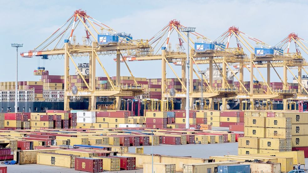 Der deutsche Export hat im Juli einen Dämpfer erhalten. (Foto:Archiv) Foto: Hauke-Christian Dittrich