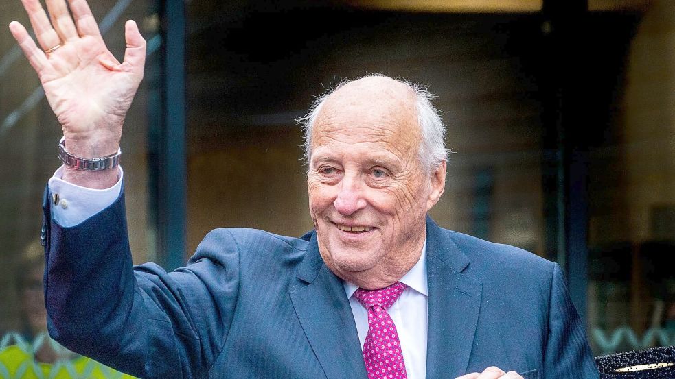 König Harald V. war für seinen Humor und seine Herzlichkeit bekannt. (Archivbild) Foto: Terje Pedersen