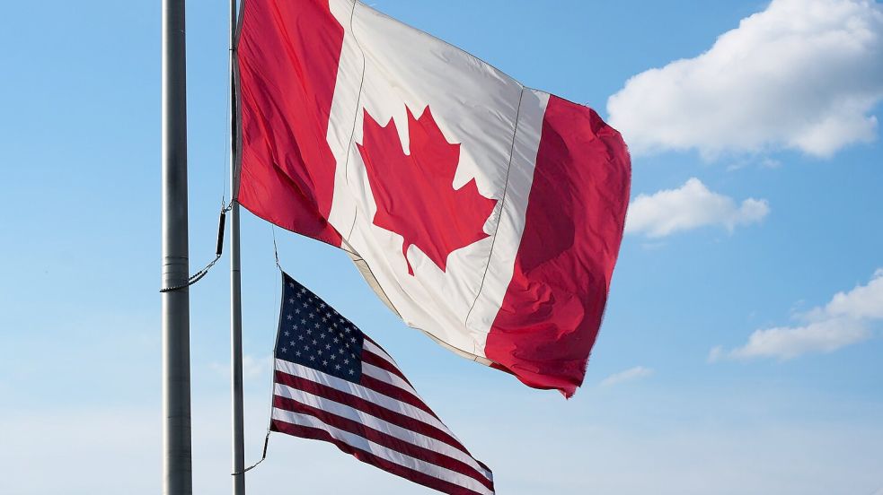 Die Nachbarländer Kanada und USA liefern sich einen Handelsstreit (Archivbild) Foto: Gene J. Puskar