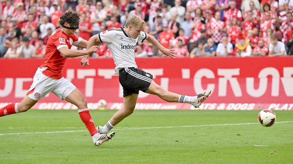 Drehte an alter Wirkungsstätte groß auf: Jonathan Burkardt Foto: Torsten Silz