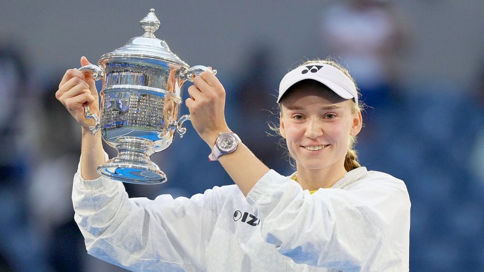 Jelena Rybakina ist neue US-Open-Champion. Foto: Kirsty Wigglesworth