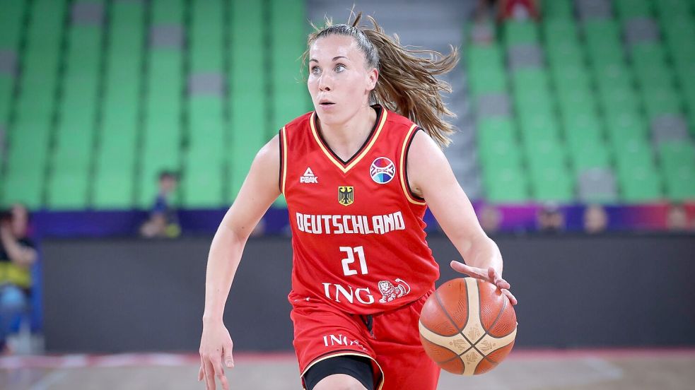 Svenja Brunckhorst war beim EM-Comeback dabei und gewann im 3x3 Olympia-Gold. (Archivbild) Foto: Virginie Lefour