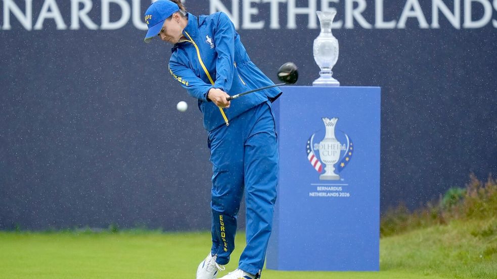 Esther Henseleit hat mit dem europäischen Team den Solheim Cup gewonnen. Foto: Alastair Grant
