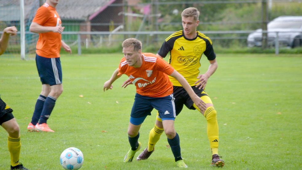 Holte hatte gegen Strudden das Nachsehen. Foto: Holger Weers