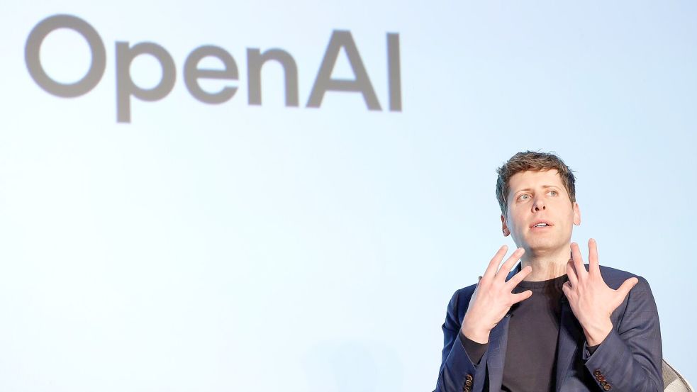 OpenAI-Chef Sam Altman. Der Börsengang für OpenAI ist erst einmal aufgeschoben. Foto: Rodrigo Reyes Marin