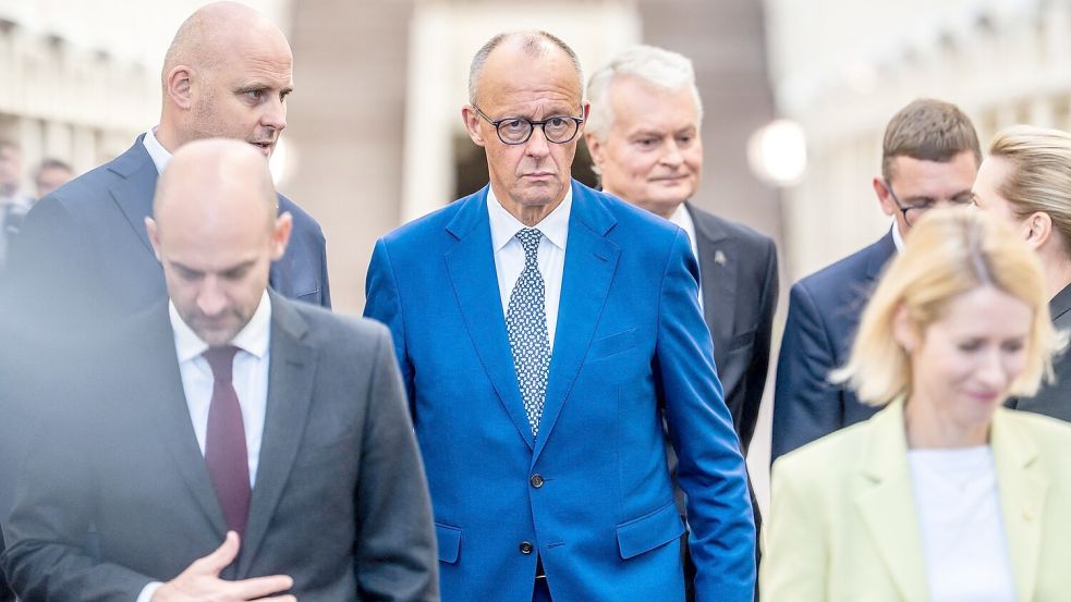 Wohin der Weg für den Kanzler führt, werden vor allem die Landeschefs der Union entscheiden. Foto: Michael Kappeler/dpa