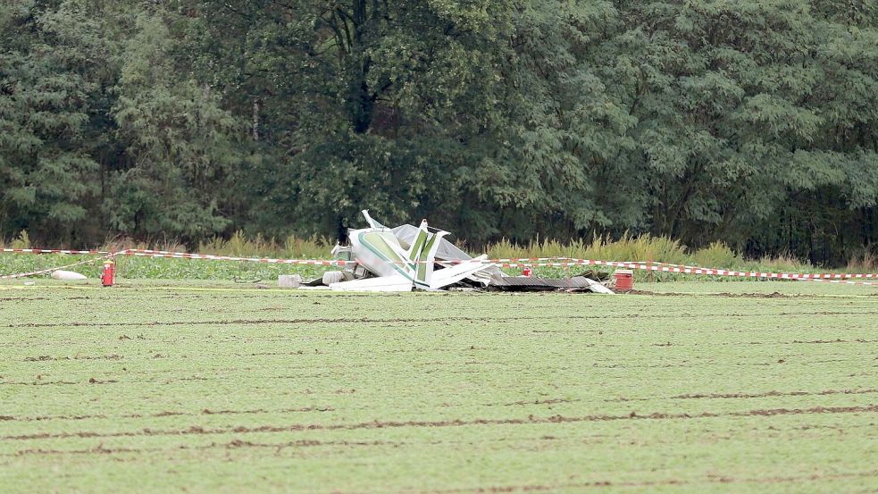 Die dreiköpfige Besatzung der Maschine überlebte den Absturz nicht. Foto: -