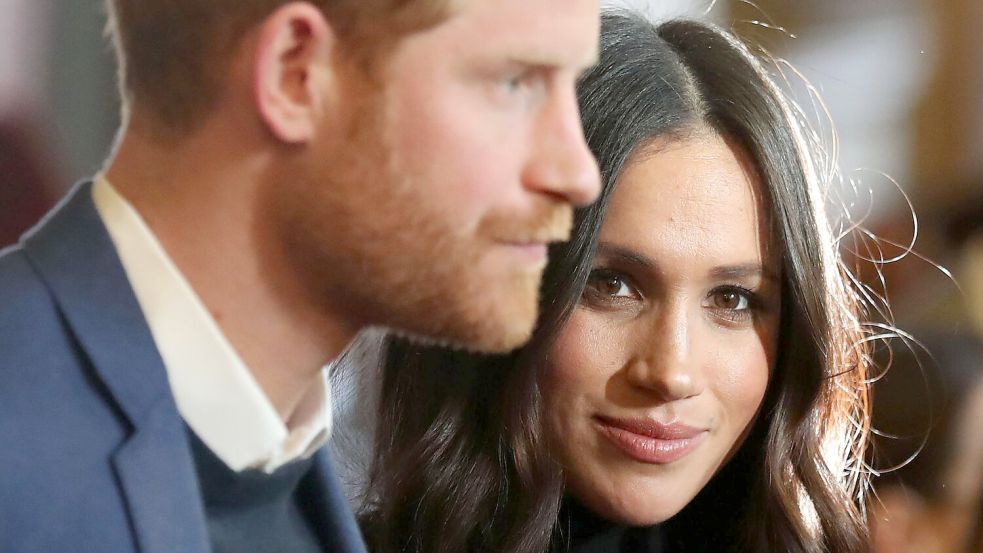 Harry und Meghan sorgen sich um die Sicherheit ihrer Kinder. (Archivbild) Foto: Andrew Milligan