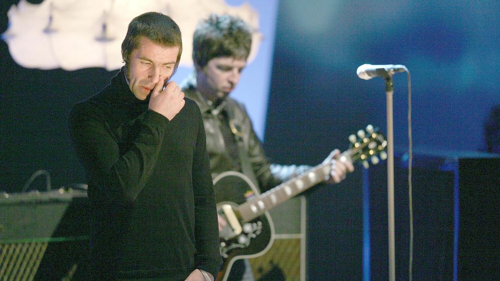 Liam und Noel Gallagher sind das Herz der Band, die 2009 zerbrach. (Archivbild) Foto: picture alliance / dpa