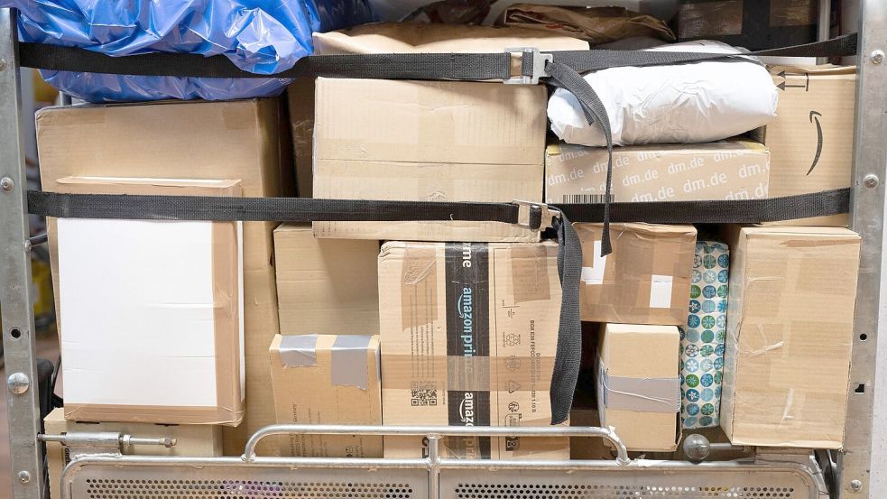2025 wickelten die europäischen Zollämter rund sechs Milliarden Pakete von Onlinehändlern ab. (Symbolbild) Foto: Sebastian Kahnert