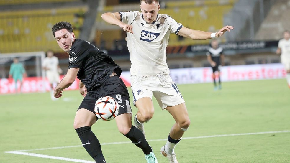 Lemperle tat sich gegen Kreta schwer. Foto: InTime Sports