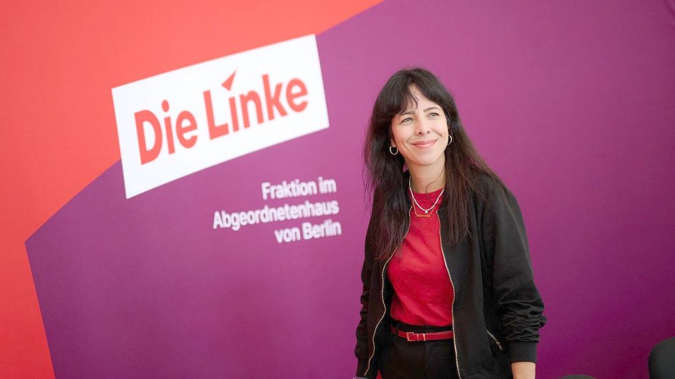 Wird Elif Eralp ins Rote Rathaus in Berlin einziehen? Für die Linke gibt es noch einige Hürden (Archivbild).  Foto: Sebastian Gollnow/dpa