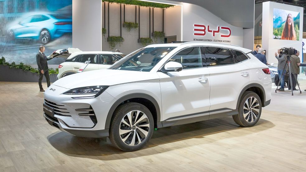 Der chinesische Autogigant stellt mittlerweile das beliebteste Plug-in-Hybridmodell – vor Volkswagen. Foto: dpa/VDWI Automotive