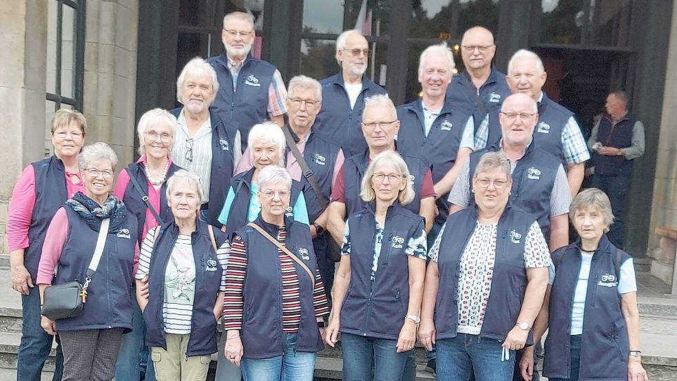 Die „Rüstigen Rentner“ aus Flachsmeer unternahmen eine dreitägige Reise ins Ruhrgebiet. Foto: privat