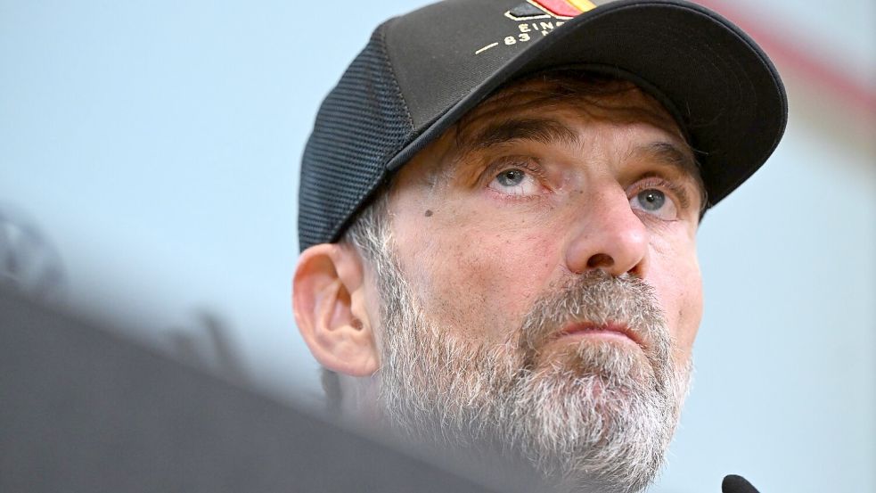 Jürgen Klopp kann mit der Lage in der Nations League nicht zufrieden sein.  Foto: Sven Hoppe/dpa