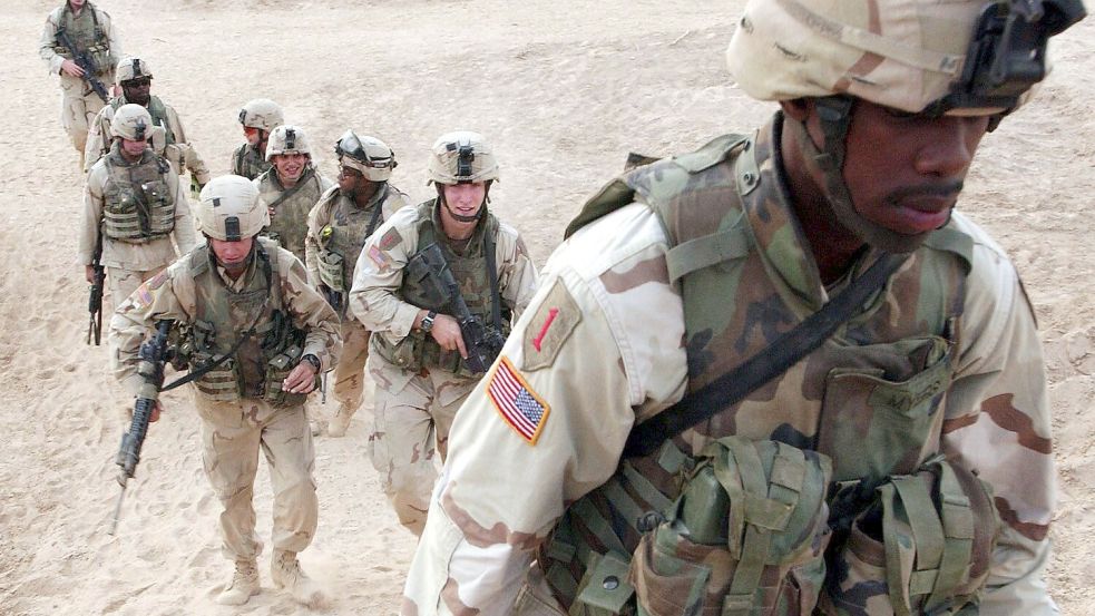 Der US-Einmarsch erfolgte im erklärten „Krieg gegen den Terror“. (Archivbild) Foto: epa Zaklin/EPA/dpa