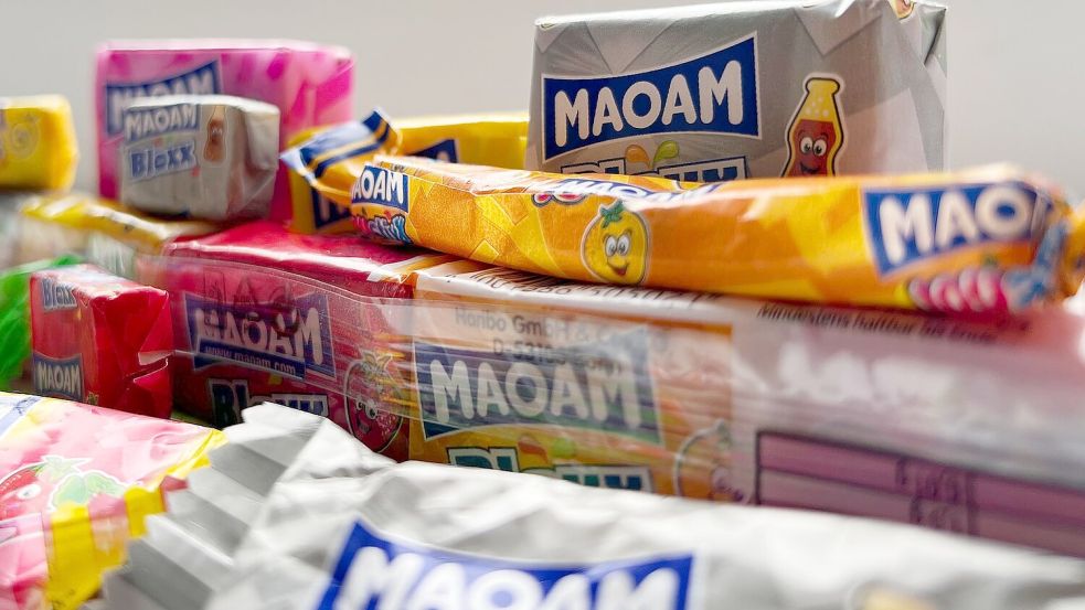 Maoam gehört erst seit 1986 zu Haribo, als die Firma den Kaubonbon-Hersteller Edmund Münster GmbH & Co. KG übernahm. (Symbolbild)  Foto: Wolf von Dewitz/dpa-Zentralbild/dpa