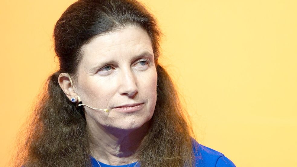 Commerzbank-Chefin Bettina Orlopp will in Verhandlungen mit der Unicredit noch etwas herauszuholen. (Archivbild) Foto: Florian Wiegand/dpa