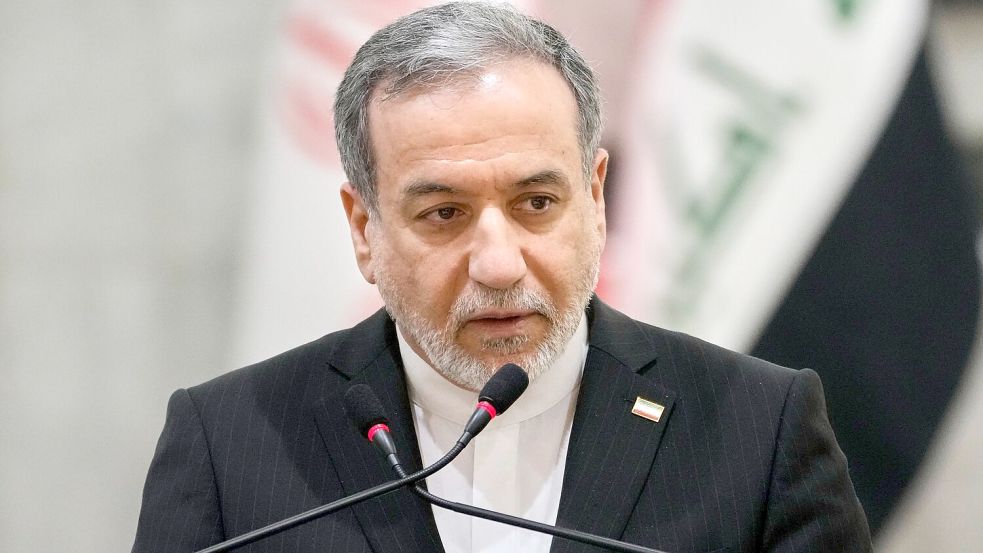 Laut dem iranischen Außenminister ist Burnham „auf dem Holzweg“. (Archivbild) Foto: Hadi Mizban/AP/dpa