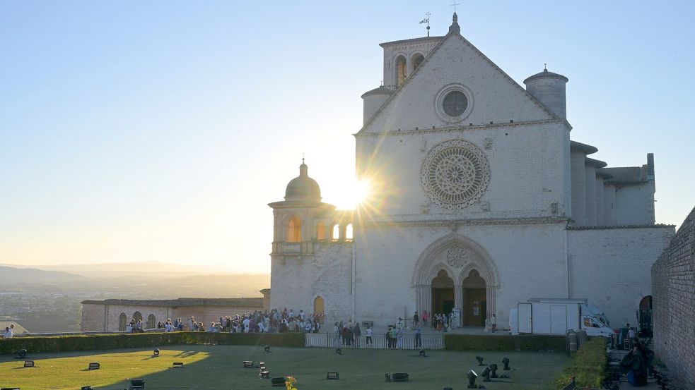 In der Basilika San Francesco ist Franz von Assisi begraben. Foto: Malin Wunderlich/dpa