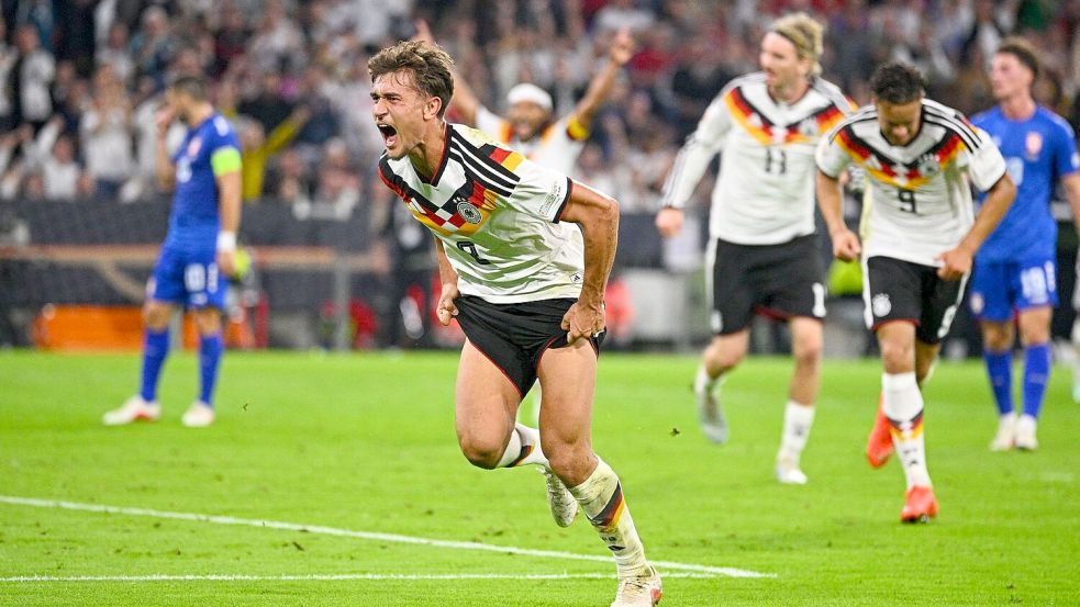 Erzielte das erste Heimtor unter Jürgen Klopp: Der Münchner Tom Bischof. Foto: Tom Weller/dpa
