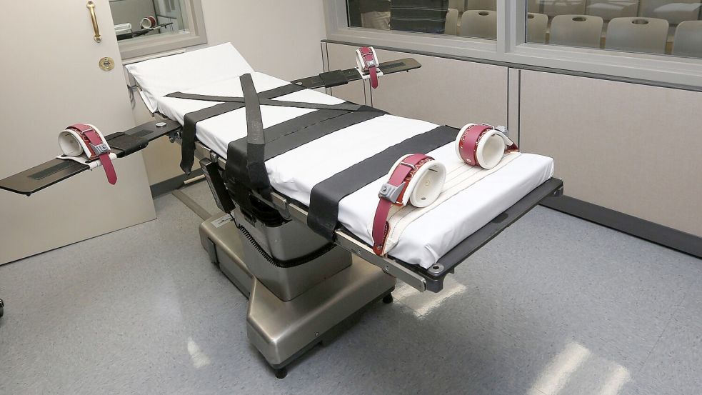 So sieht eine Hinrichtungskammer im Oklahoma State Penitentiary aus. Foto: imago/Sue Ogrocki