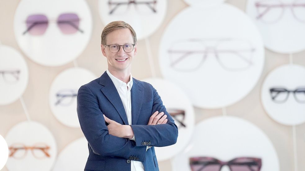 Marc Fielmann ist Vorstandsvorsitzender der Hamburger Fielmann Group AG. Er lebt in Schleswig-Holstein. Foto: Marcus Brandt